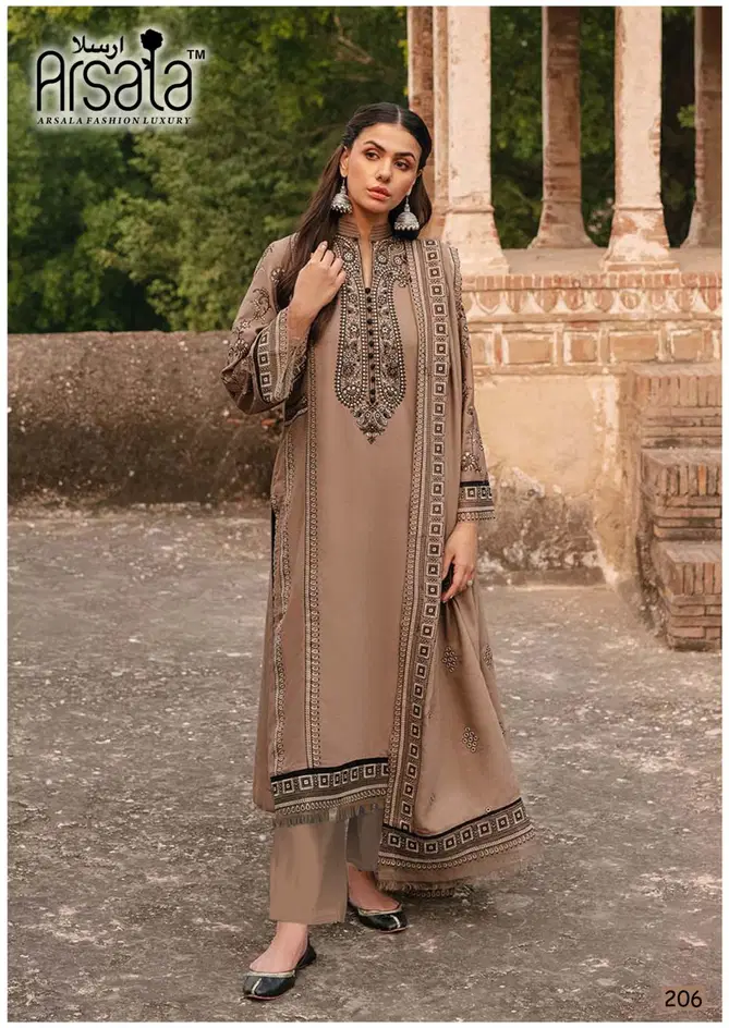 Amira Vol 2 By Arsala Pakistani Karachi Lawn Cotton Dress Material Exporters In India